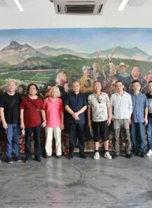 中国美协专家组赴中国美院观摩指导 「美丽中国人」中国美术作品展创作