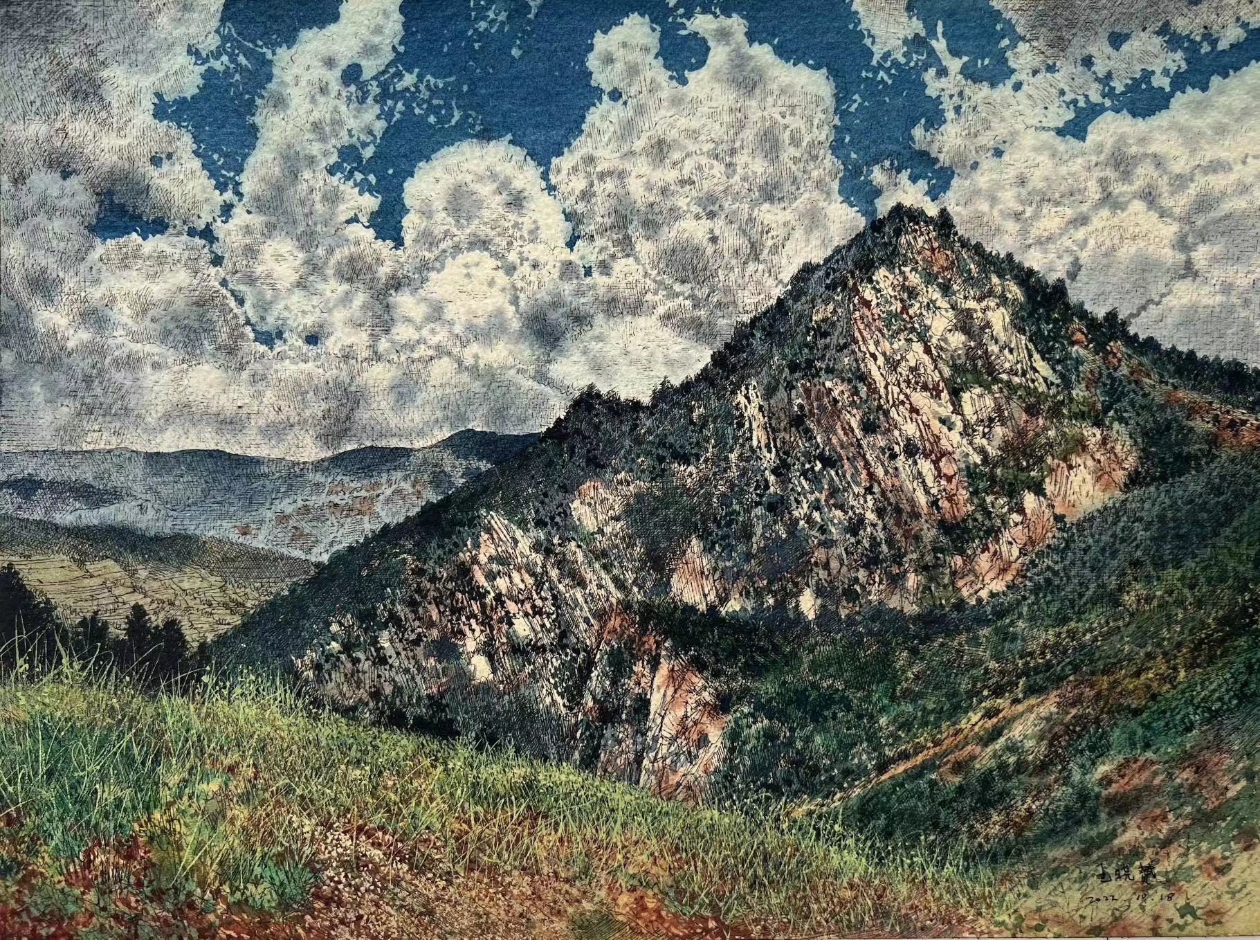 《会泽草山》