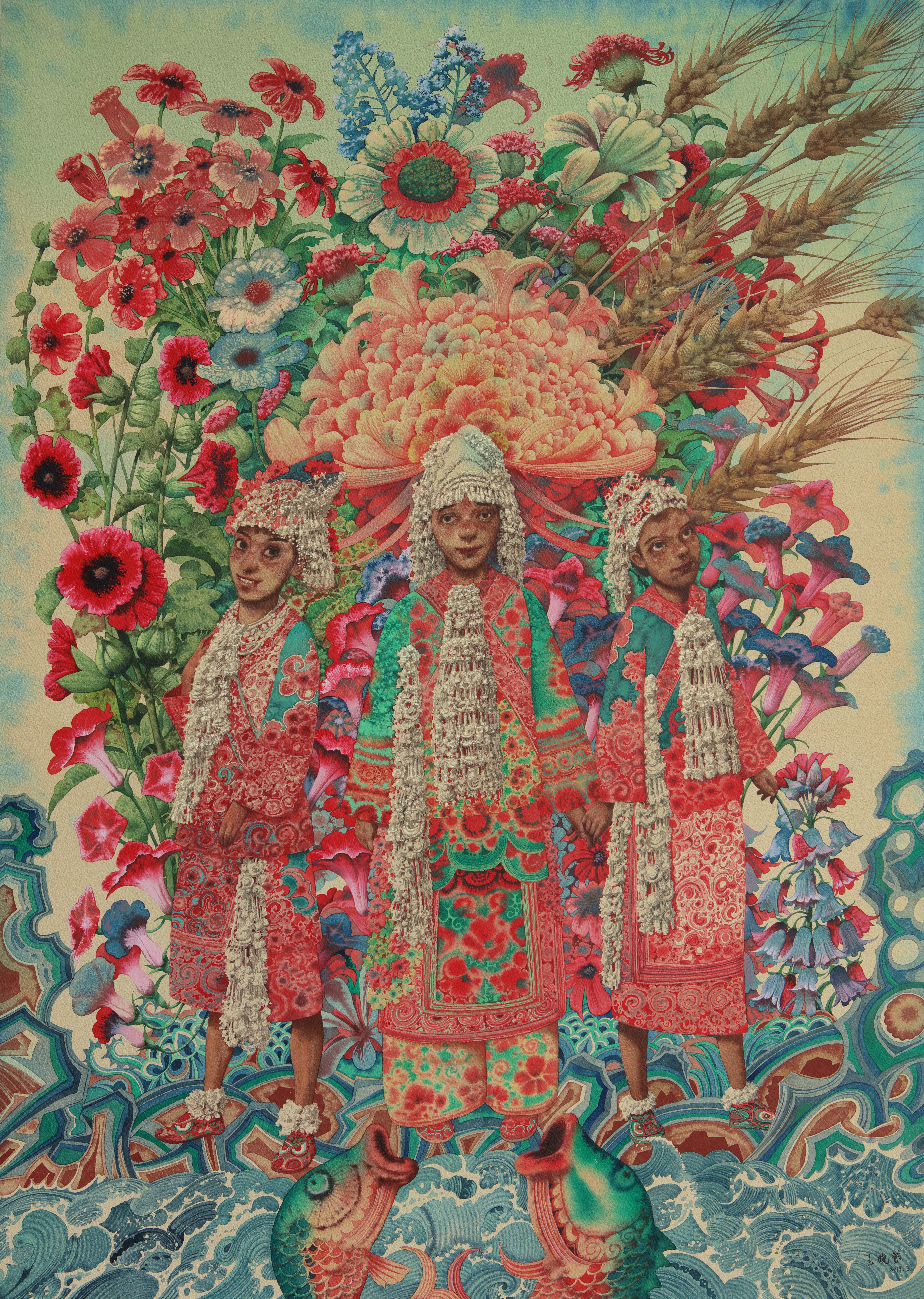《山花》