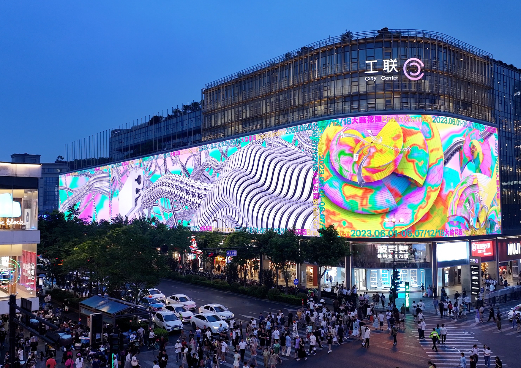 大脑花园_天幕