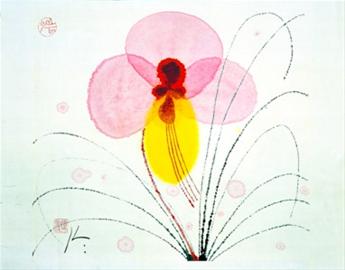 陈家泠《幽香》
