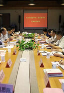 团中央、团省委领导一行调研中国美术学院青年志愿服务工作