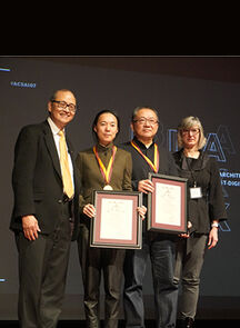 我校教师王澍、陆文宇获美国TSD建筑与综合艺术荣誉学会金质奖章