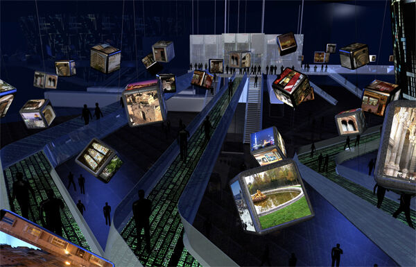 活体立方——2007上海世博想象主题馆构想