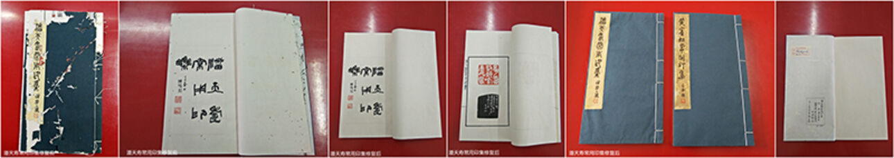 潘天寿常用印集修复