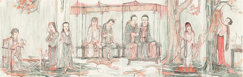 莲台上