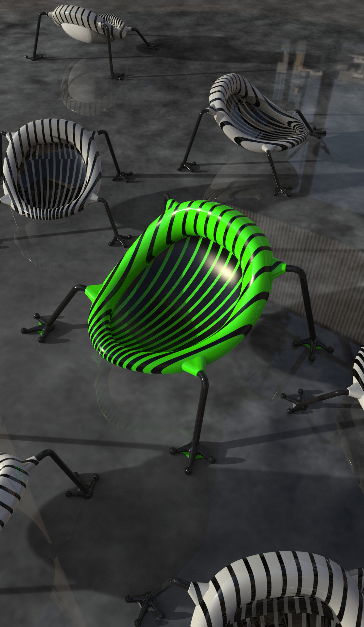 《青蛙椅设计》