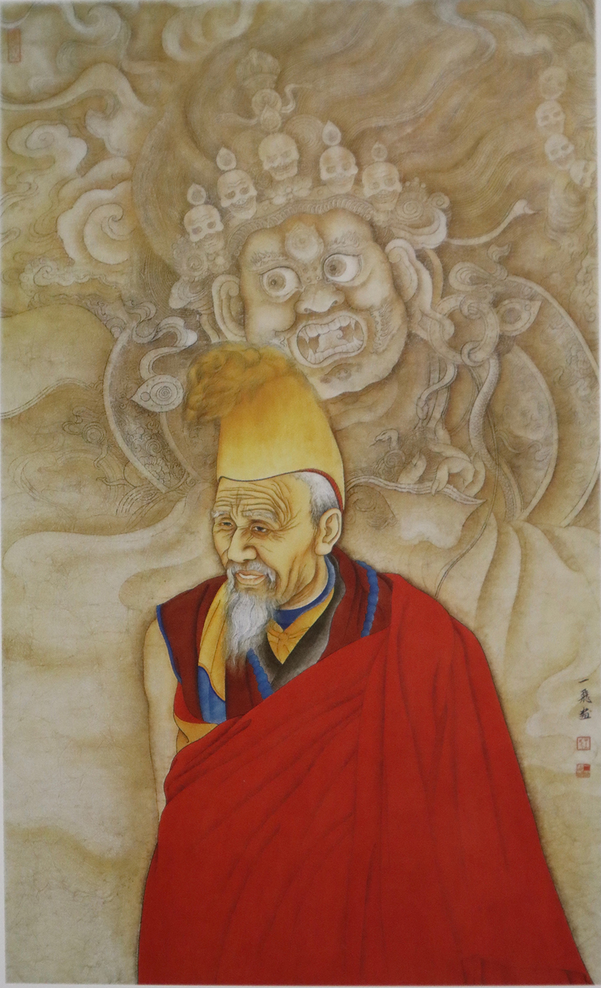 《密宗唐卡人物造像系列》