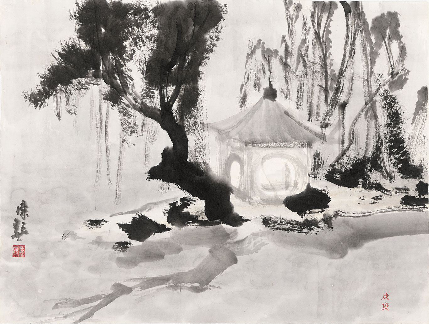 瘦西湖吹台