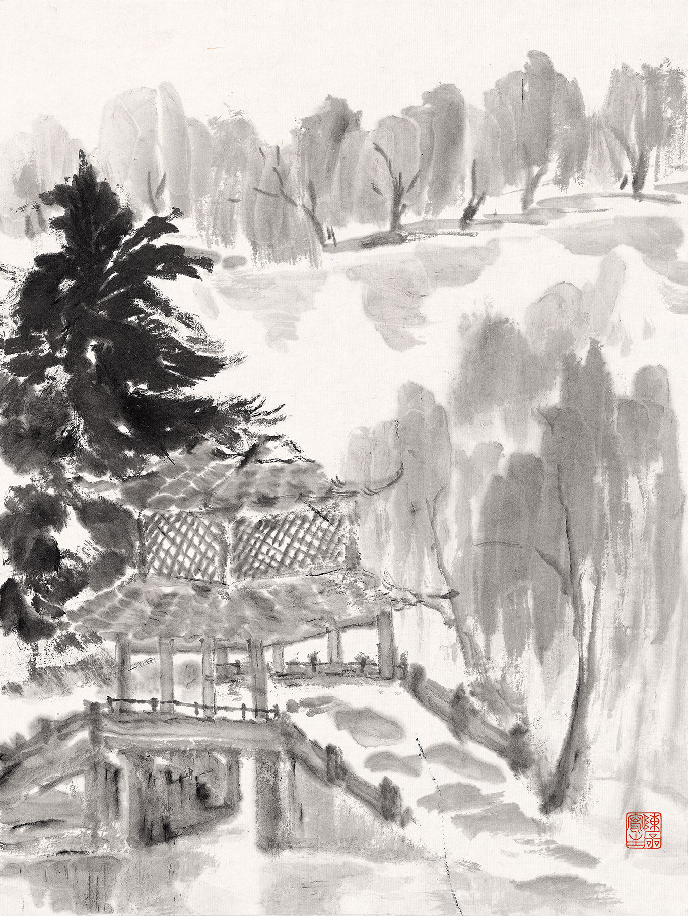 西湖玉带桥