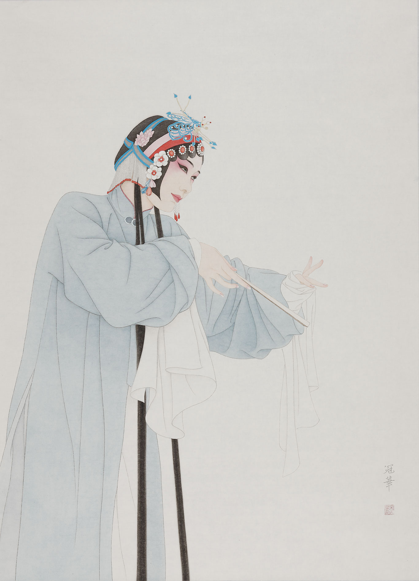 姹紫嫣红 