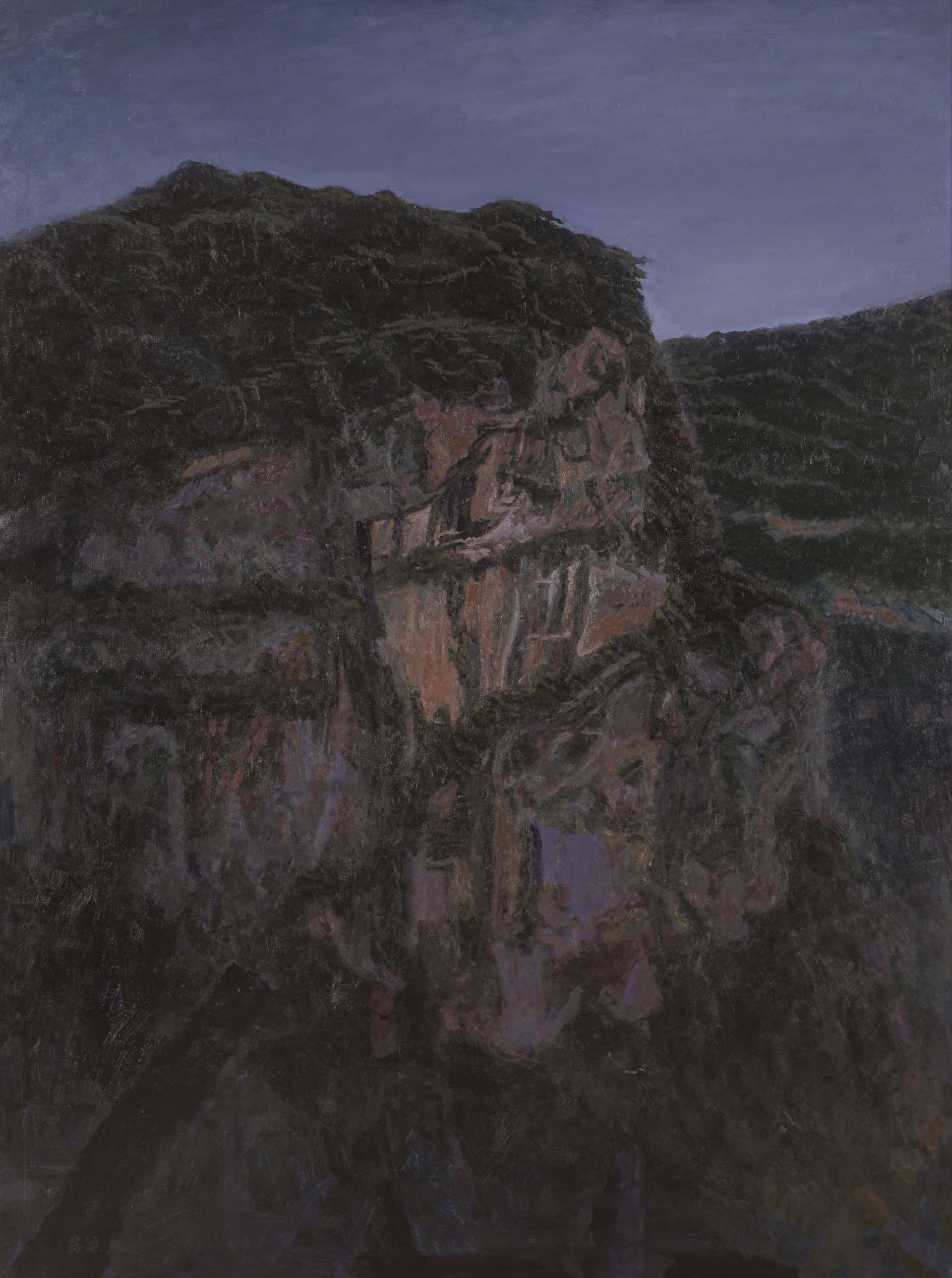 4.蒋梁《沉默》2017年，200×150cm布面油画.jpg