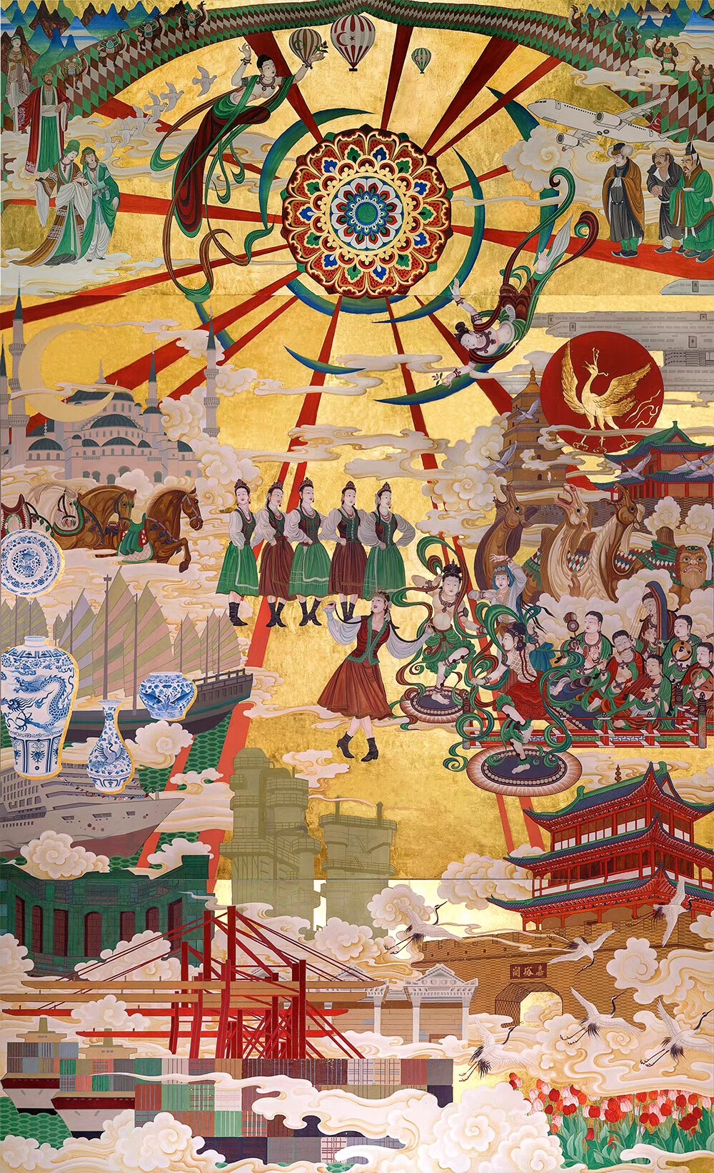 大道同行，中国驻土耳其大使馆八角厅