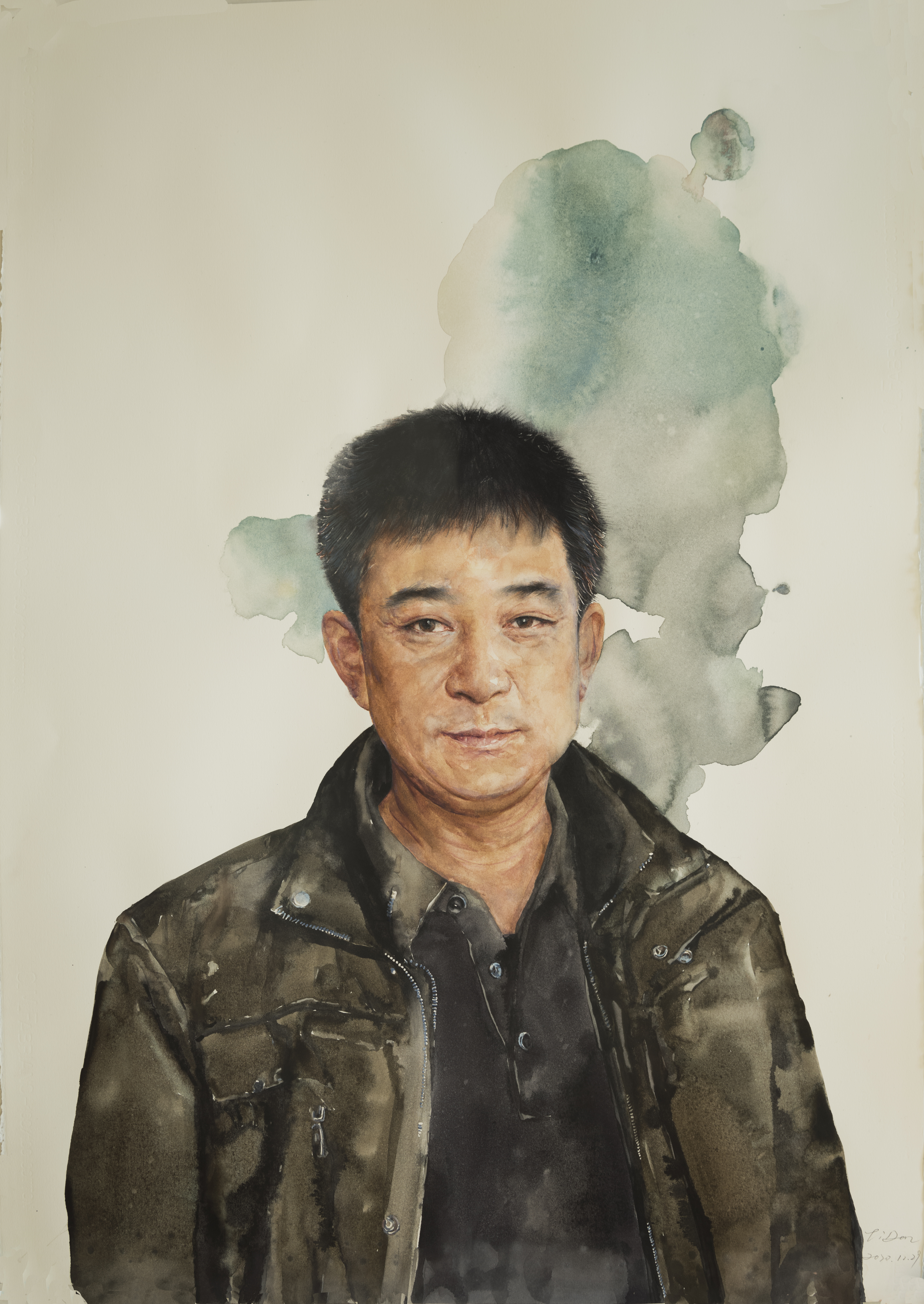 《齐长红像》