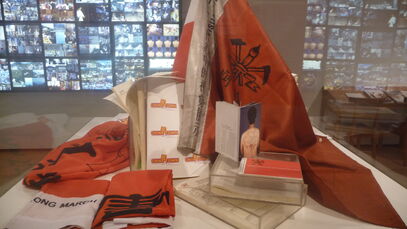 长征计划纽约亚洲协会美术馆“艺术与中国革命”展现场图片 