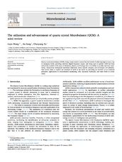 The utilization and advancement of quartz crystal Microbalance (QCM） A mini review