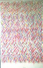 woven warp painting