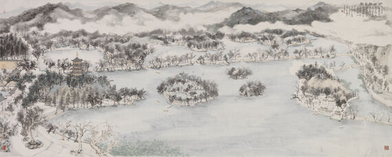 《西湖胜景图》 