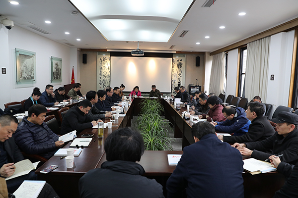 我院召开党总支(直属支部)书记及机关职能部门负责人会议