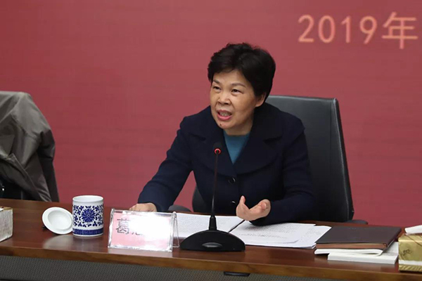 省政协主席葛慧君来我校作形势政策宣讲