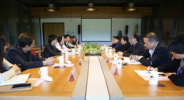 仙居县委书记林虹一行来中国美术学院调研