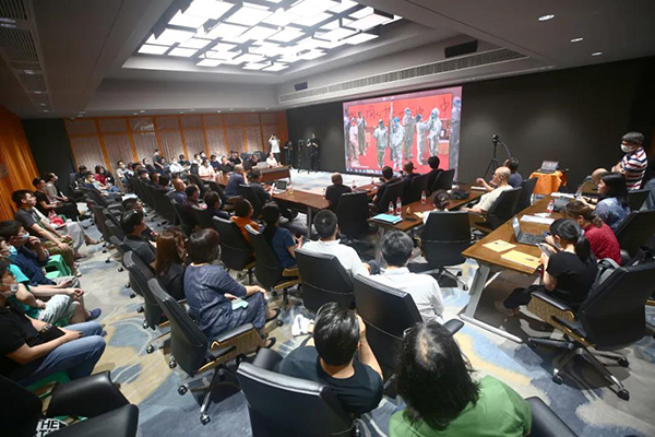 我校举行线上教学研讨会