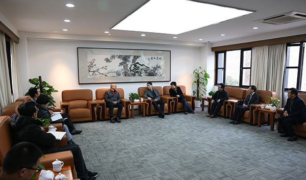 省审计厅厅长徐宇宁一行莅临我院考察调研