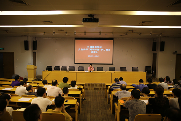 我院开展党务骨干“两学一做”学习教育培训工作