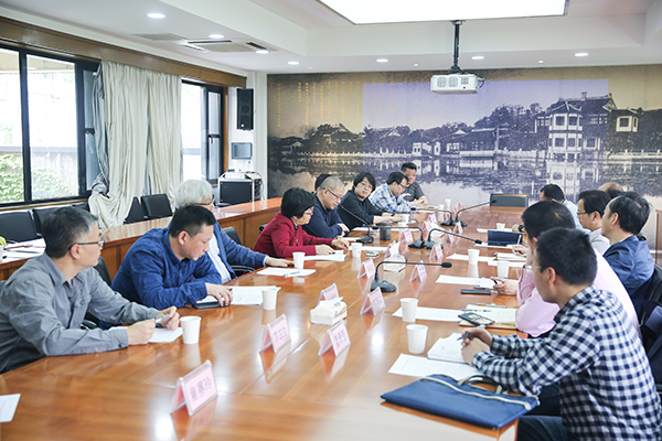 省社科联党组书记盛世豪一行来我院调研指导工作